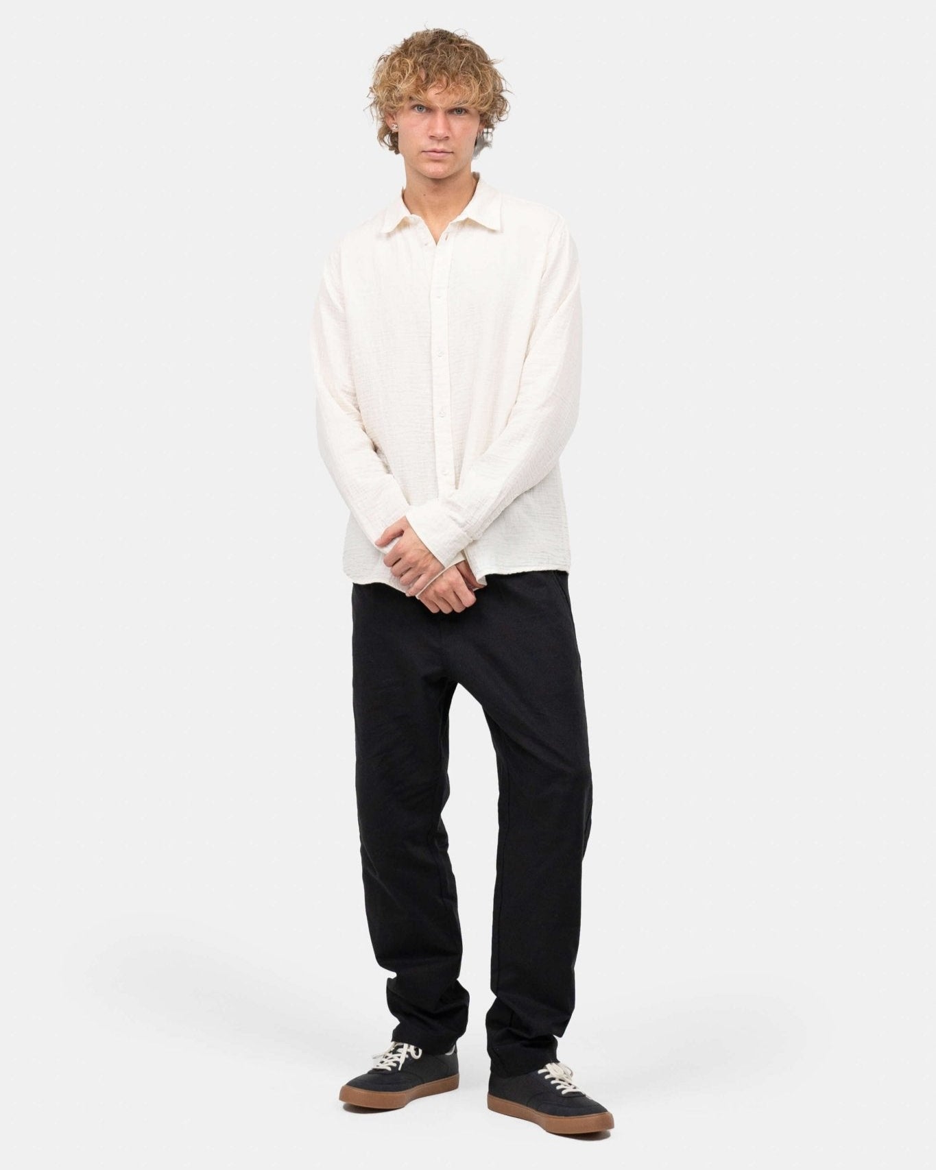 Hørbukser Sort | Skagen - clothing.dk